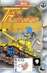 Tank Battalion JP MSX JP box art